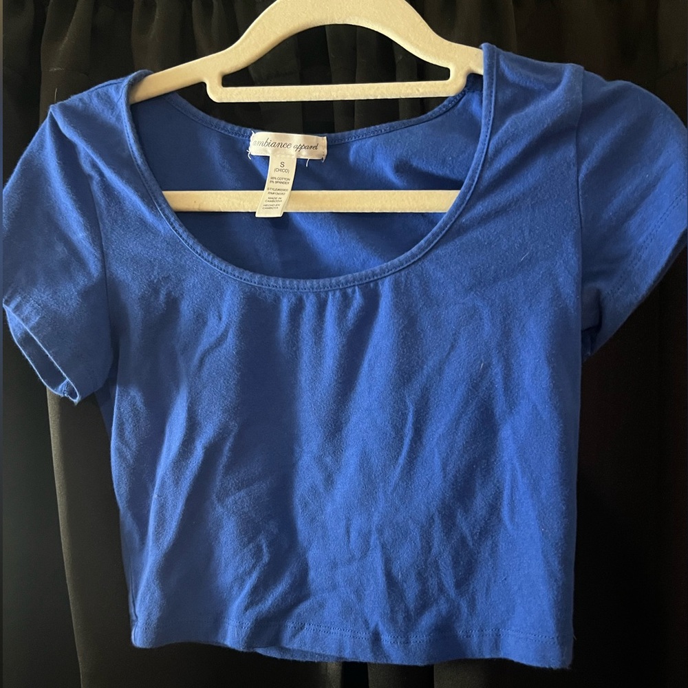 Ambiance Vibrant Blue Tee